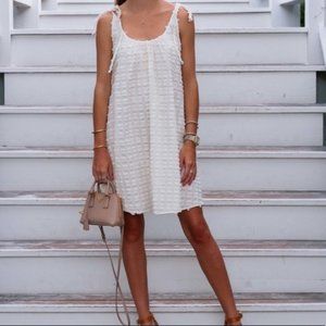 Madewell Havana Off White Ecru Beach Coverup, Size S